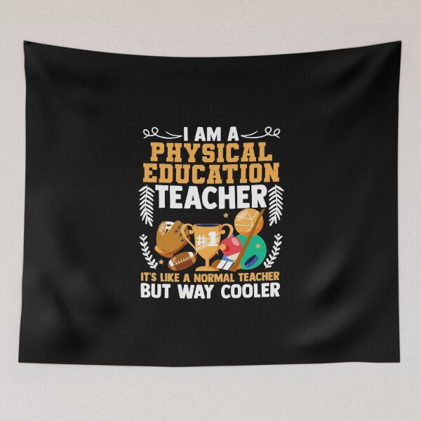 Item preview, I Am Physical Education Teacher Like Normal Teacher Cooler designed and sold by Nessshirts.