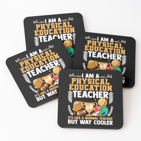 Item preview, I Am Physical Education Teacher Like Normal Teacher Cooler designed and sold by Nessshirts.