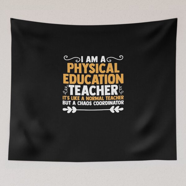 Item preview, I Am A Physical Education Teacher Like A Normal Teacher designed and sold by Nessshirts.