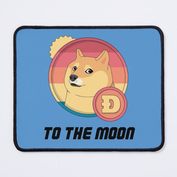 Item preview, Dodge dog coin to the moon designed and sold by Sovik Goswami.