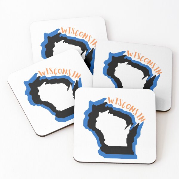 Item preview, State Map Of Wisconsin designed and sold by JaunzemsR.