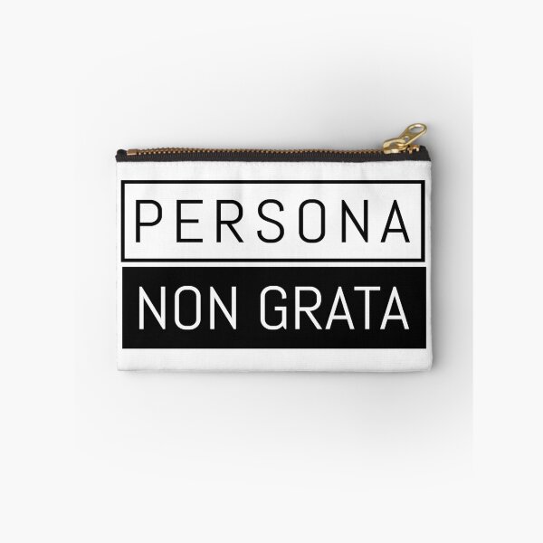 Item preview, Persona Non Grata Unwelcome Person designed and sold by AntiqueImages.