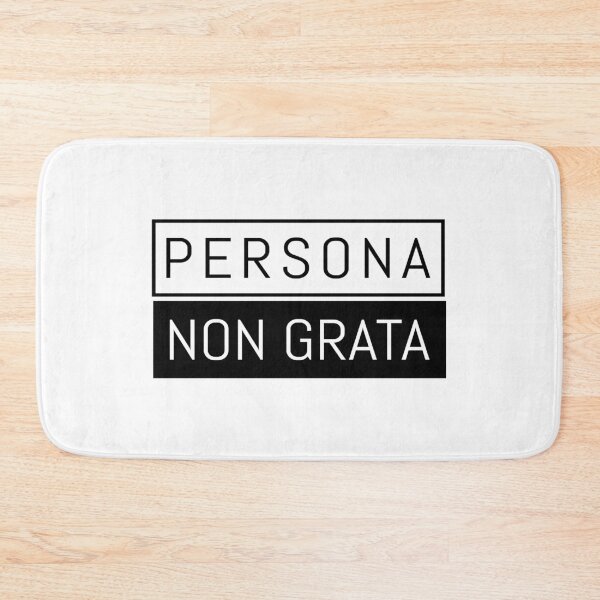 Item preview, Persona Non Grata Unwelcome Person designed and sold by AntiqueImages.