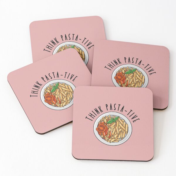 Item preview, Think Pasta-tive, Funny pasta enthusiast design designed and sold by Theleochick.