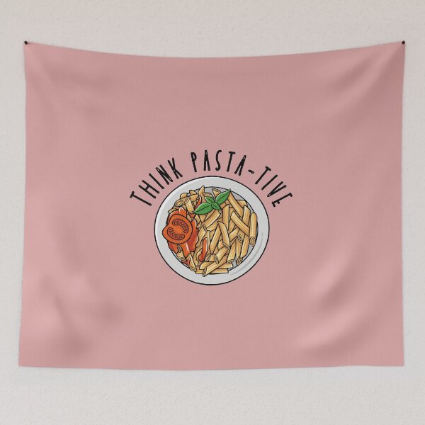 Item preview, Think Pasta-tive, Funny pasta enthusiast design designed and sold by Theleochick.
