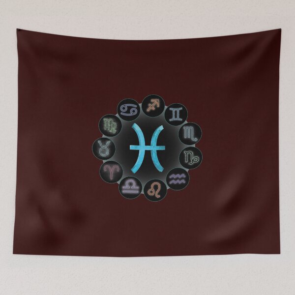 Item preview, Pisces/The Fish Zodiac Symbol. designed and sold by VoloshenDesigns.