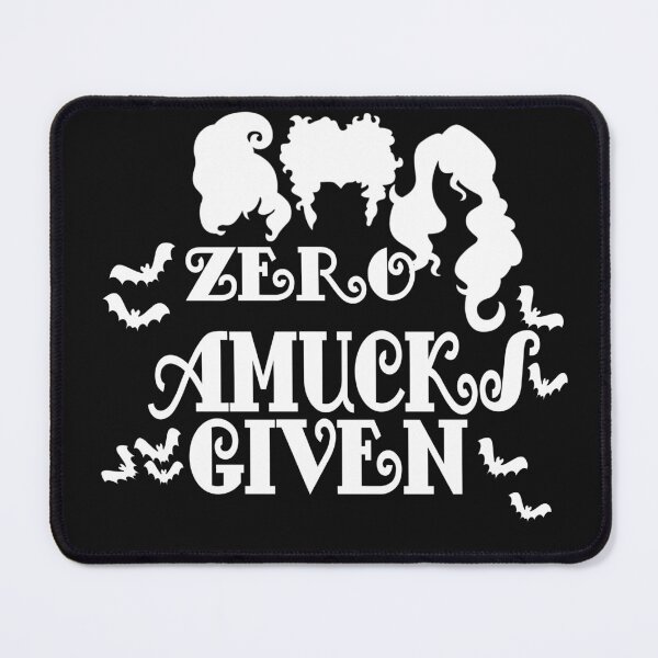 Item preview, ZERO AMUCKS GIVEN designed and sold by leicha.