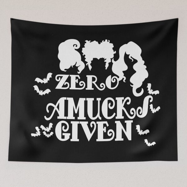 Item preview, ZERO AMUCKS GIVEN designed and sold by leicha.