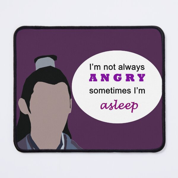 Item preview, jiang cheng is not always angry, sometimes he's asleep designed and sold by johnsilvester.