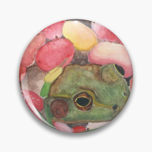 Item preview, Frog and cranberries designed and sold by DelaneyBP.