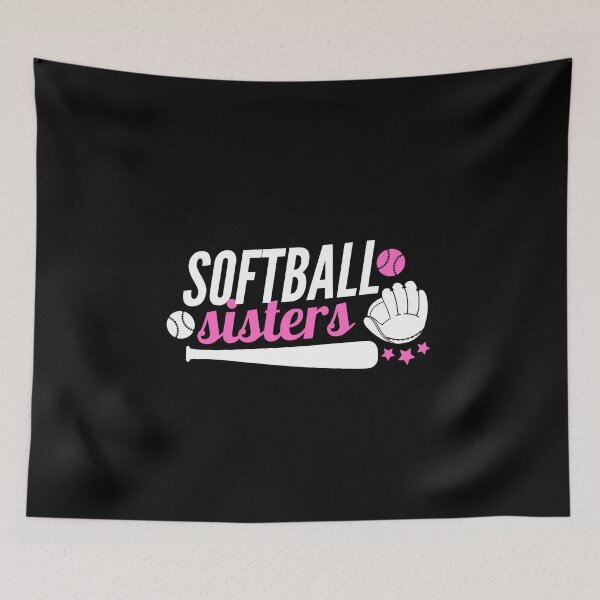 Item preview, Softball Sisters designed and sold by friendlyspoon.
