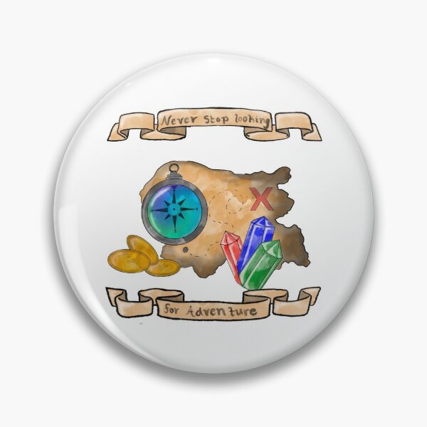 Item preview, Never stop looking for adventure  designed and sold by MoonLilly18.