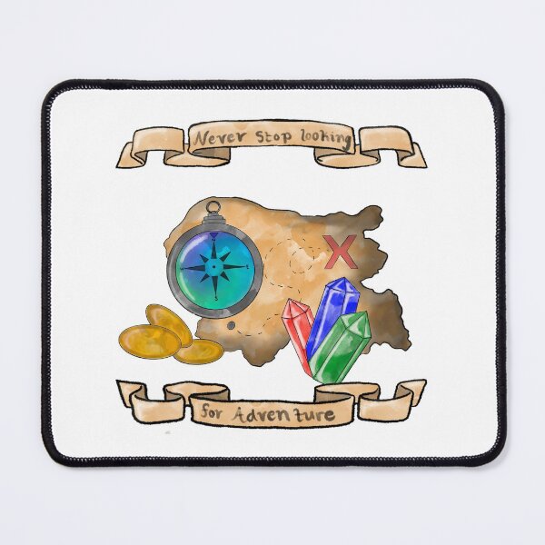Item preview, Never stop looking for adventure designed and sold by MoonLilly18.