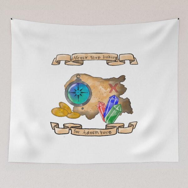 Item preview, Never stop looking for adventure  designed and sold by MoonLilly18.