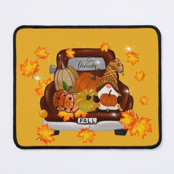 Aperçu de l'œuvre Gnome de Thanksgiving sur camion de ferme créée et vendue par noTomatoes.