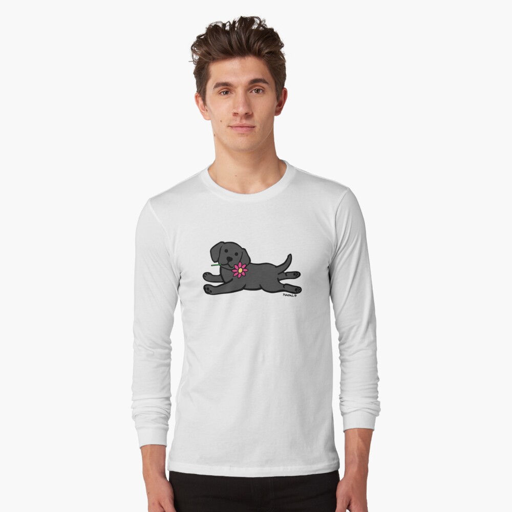 Item preview, Long Sleeve T-Shirt designed and sold by HappyLabradors.