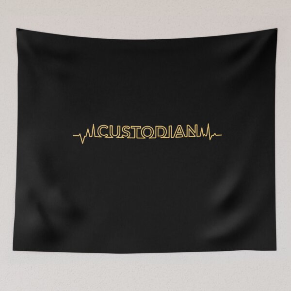 Item preview, School Custodian Janitor heartbeat design designed and sold by blueprint198686.