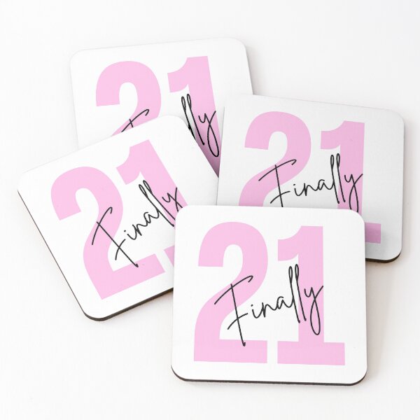 Item preview, Finally 21, finally legal, 21st birthday girl designed and sold by Dunn Designs.