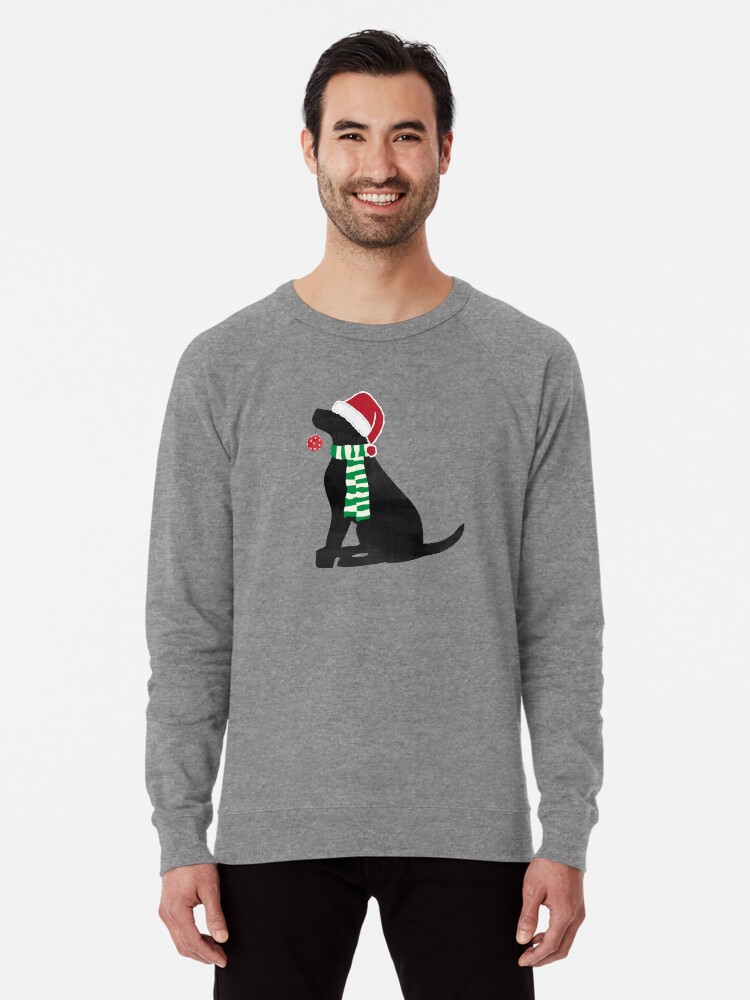 Christmas Black Lab Holiday Dog