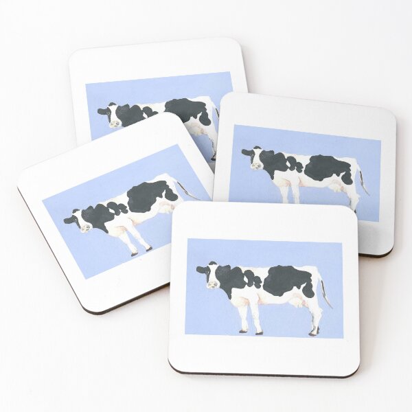 Item preview, Cow on a lavender background designed and sold by DelaneyBP.