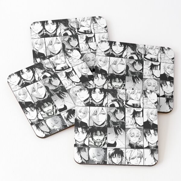 Item preview, Shinya Hiragi and Guren Ichinose manga collage designed and sold by ANGELLINX3.