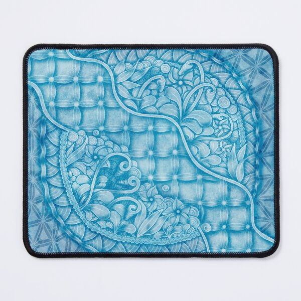 Fantasie _ Blue Mouse Pad