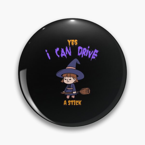 Item preview, Yes Actually I Can Drive A Stick Shirt Halloween Witch Kids Gift designed and sold by YourgiftShop.