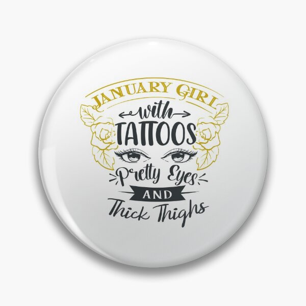 Item preview, January Girl With Tattoos designed and sold by FOX1999-Design.