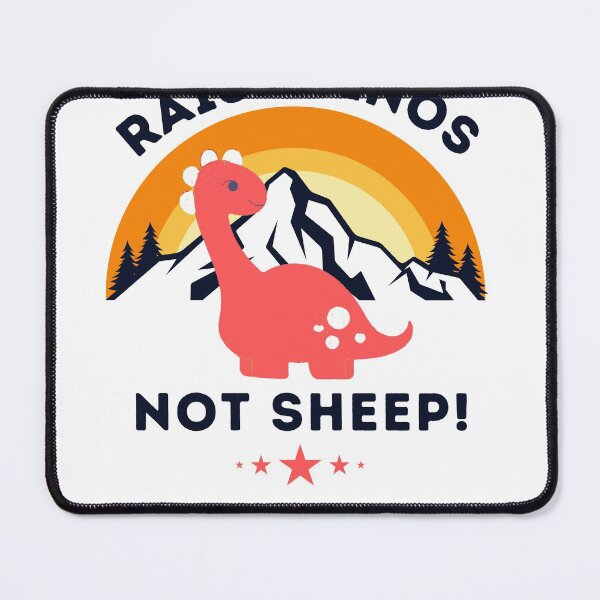 Item preview, Raise Dinos Not Sheep designed and sold by Naked-Alien.