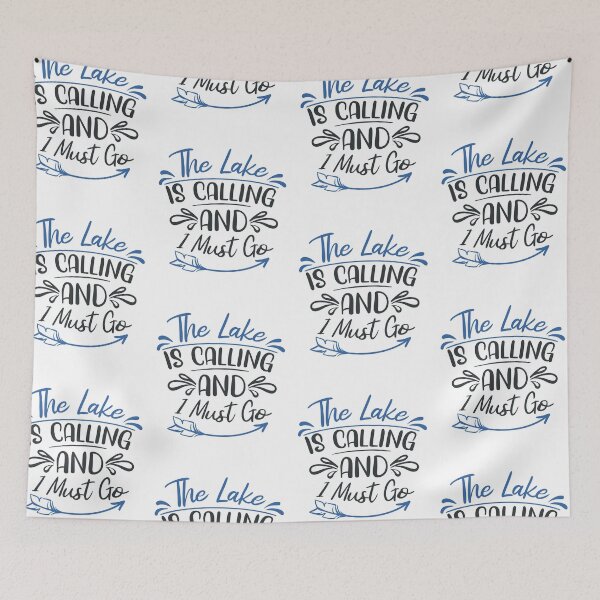 Item preview, The Lake is Calling and I Must Go designed and sold by FOX1999-Design.