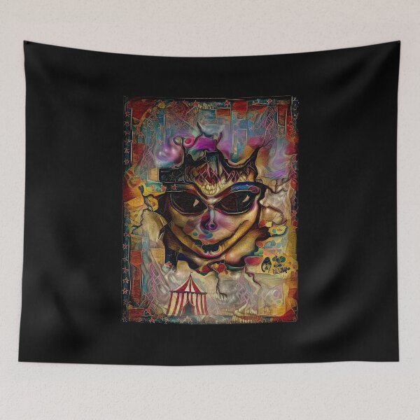 Item preview, Creepy Carnival | Creepy Creep Girl | Horror Carnival | Spooky Carnival | TM11 designed and sold by triciakitty.
