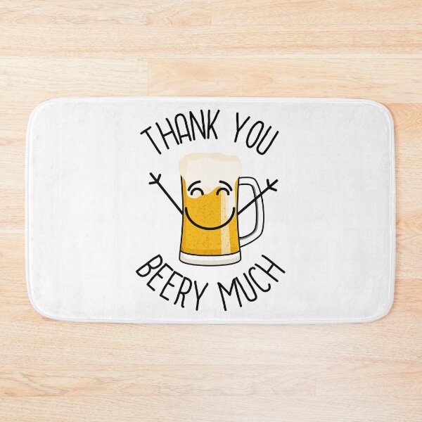 Item preview, Thank You Beery Much - Happy Face designed and sold by ajoymoon.