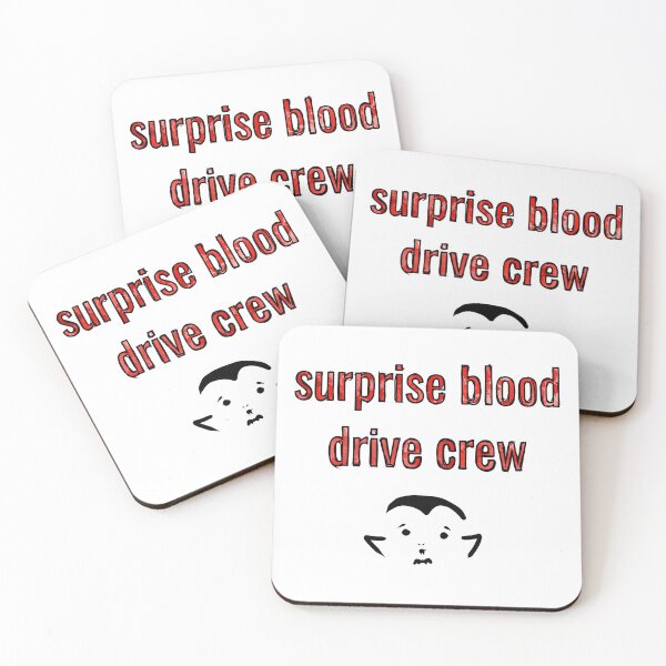 Item preview, Surprise Blood Drive Crew Vampire designed and sold by O1RSH.