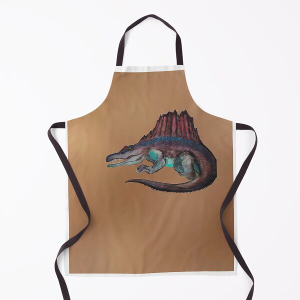 Item preview, A prehistoric giant crocodile - Yellowbox ink painting designed and sold by twyellowbox.