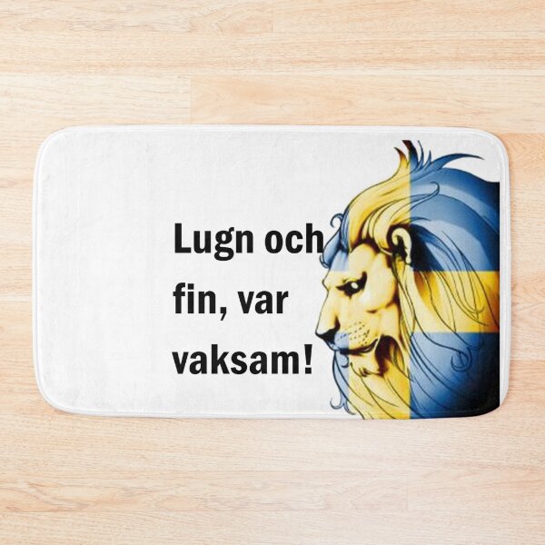 Item preview, Sweden, be calm and nice but alert designed and sold by Jaguar68.