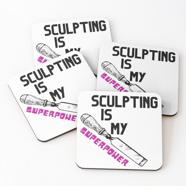 Item preview, Sculpting Is My Superpower Funny T-shirt men gift women gift designed and sold by InnovantDesigns.