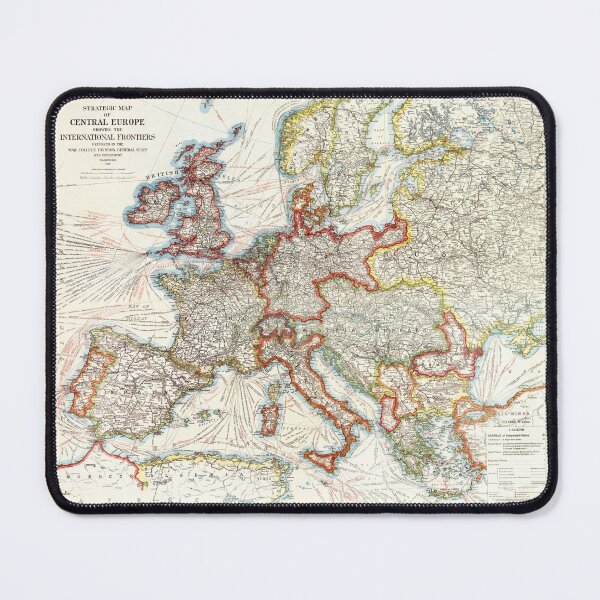 Item preview, Map of ww1 Europe designed and sold by GeorgeBou.