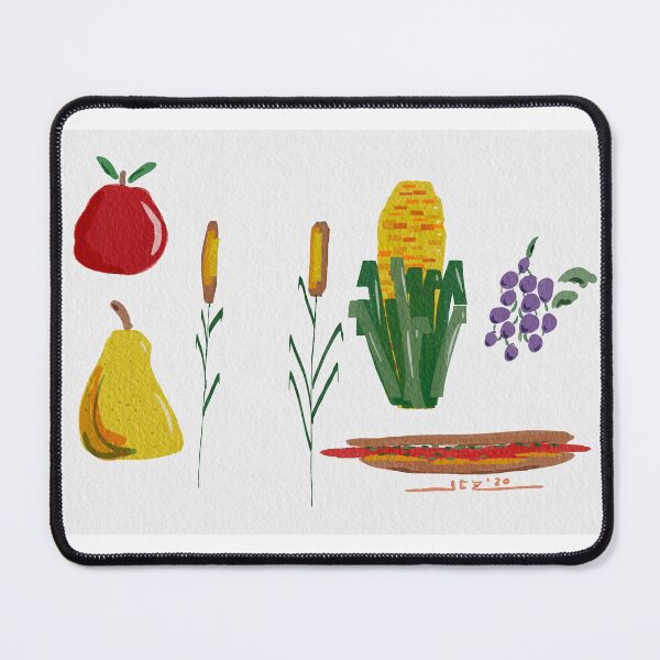 Item preview, "Colorful Food" designed and sold by Jas. Zajicek.