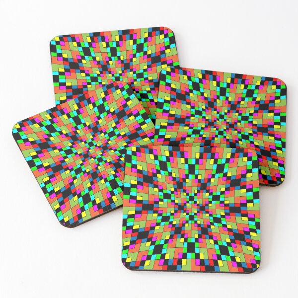 Item preview, Flat abstract element pattern designed and sold by ILIA ILO.