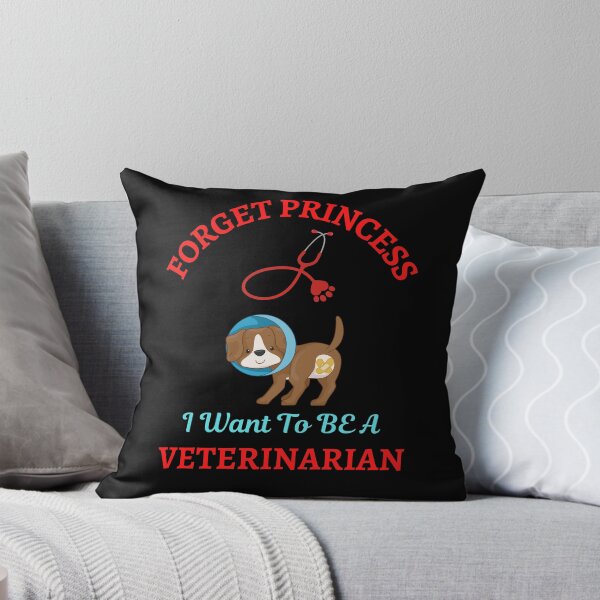 Item preview, Forget Princess I Want To Be Veterinarian   designed and sold by WoodburyLake.