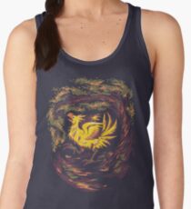 Chocobo with Blossoms Women's Tank Top