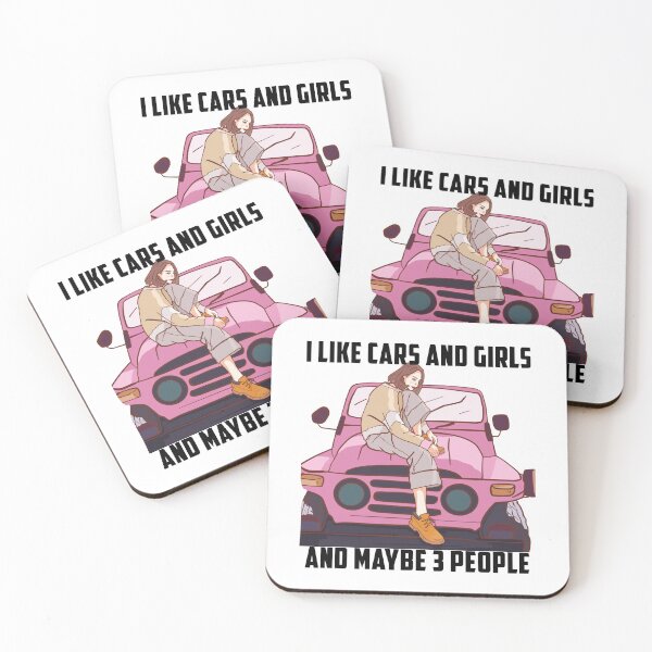 Item preview, I like cars and girls and maybe 3 people Classic Essential T-Shirt designed and sold by yourdailywear.