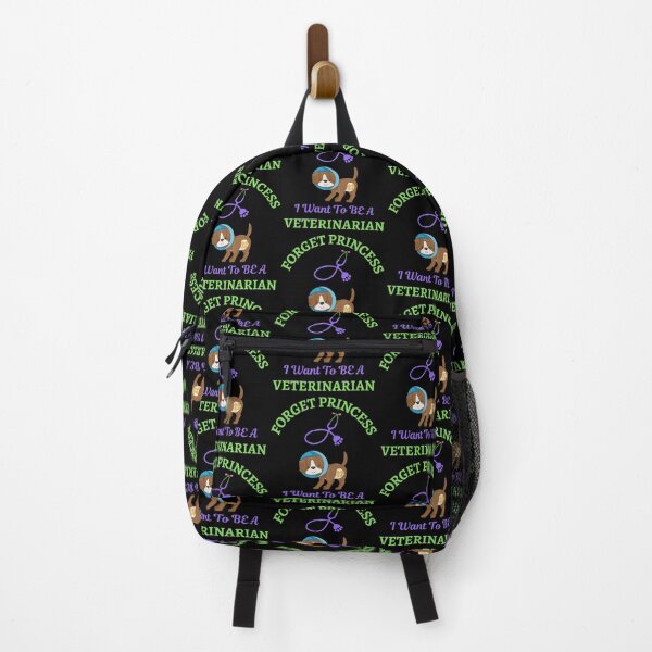 Item preview, Forget Princess I Want To Be Veterinarian   designed and sold by WoodburyLake.