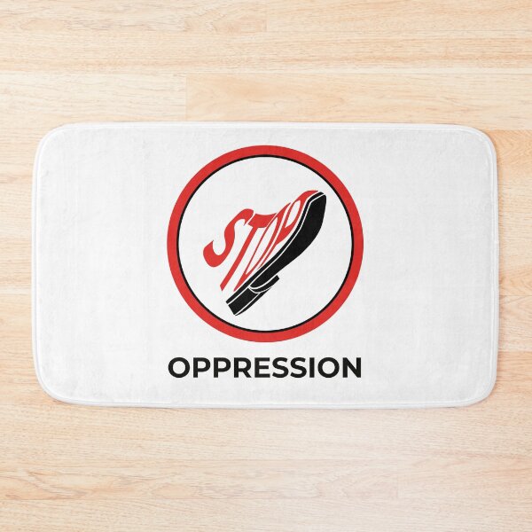Item preview, Stop oppression. Warning sign. Social problems of humanity. designed and sold by Irinakurta.