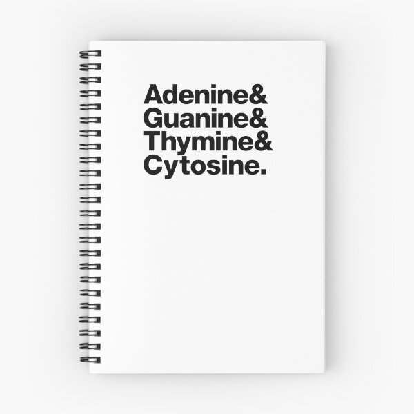 Item preview, Adenine & Guanine & Thymin & Cytosine (black) designed and sold by dudethecreator.