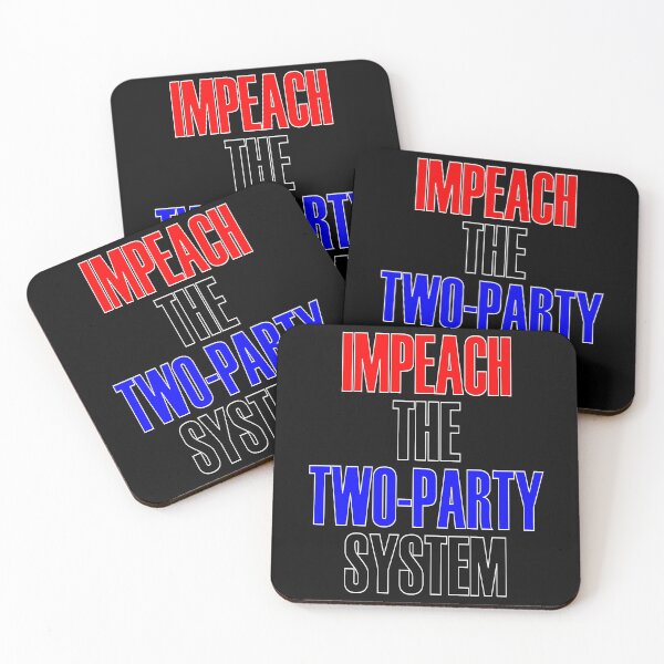 Item preview, Impeach The Two Party System - Political  designed and sold by artfulnotebook.