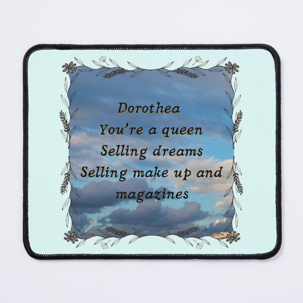 Item preview, Cute Dorothea lyrics designed and sold by Phiiilo.