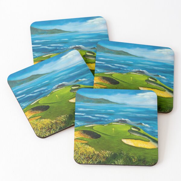 Item preview, Pebble Beach Golf Links hole number 7 designed and sold by Chris DeMarco.
