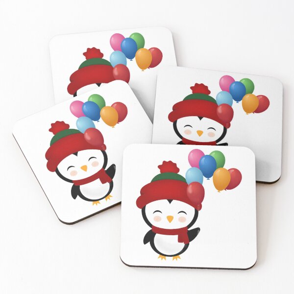 Item preview, Penguin With Balloons designed and sold by Avani01.