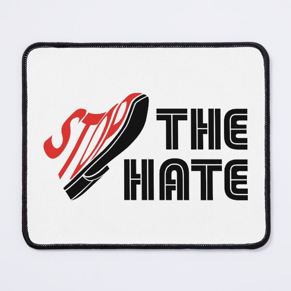 Item preview, Stop the hate. Warning sign.  designed and sold by Irinakurta.